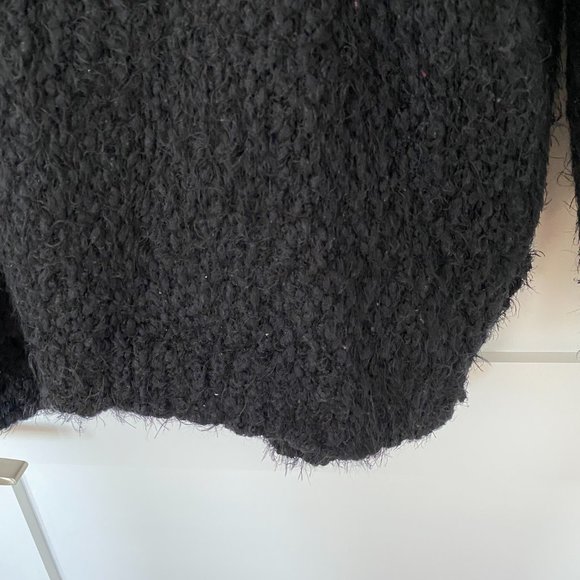 Fluffy Oversized Cowl Neck Sweater - Picture 3 of 5